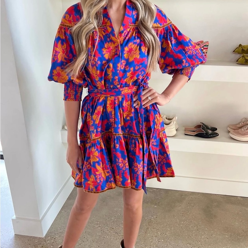 Alden Adair Paisley Charlotte Dress